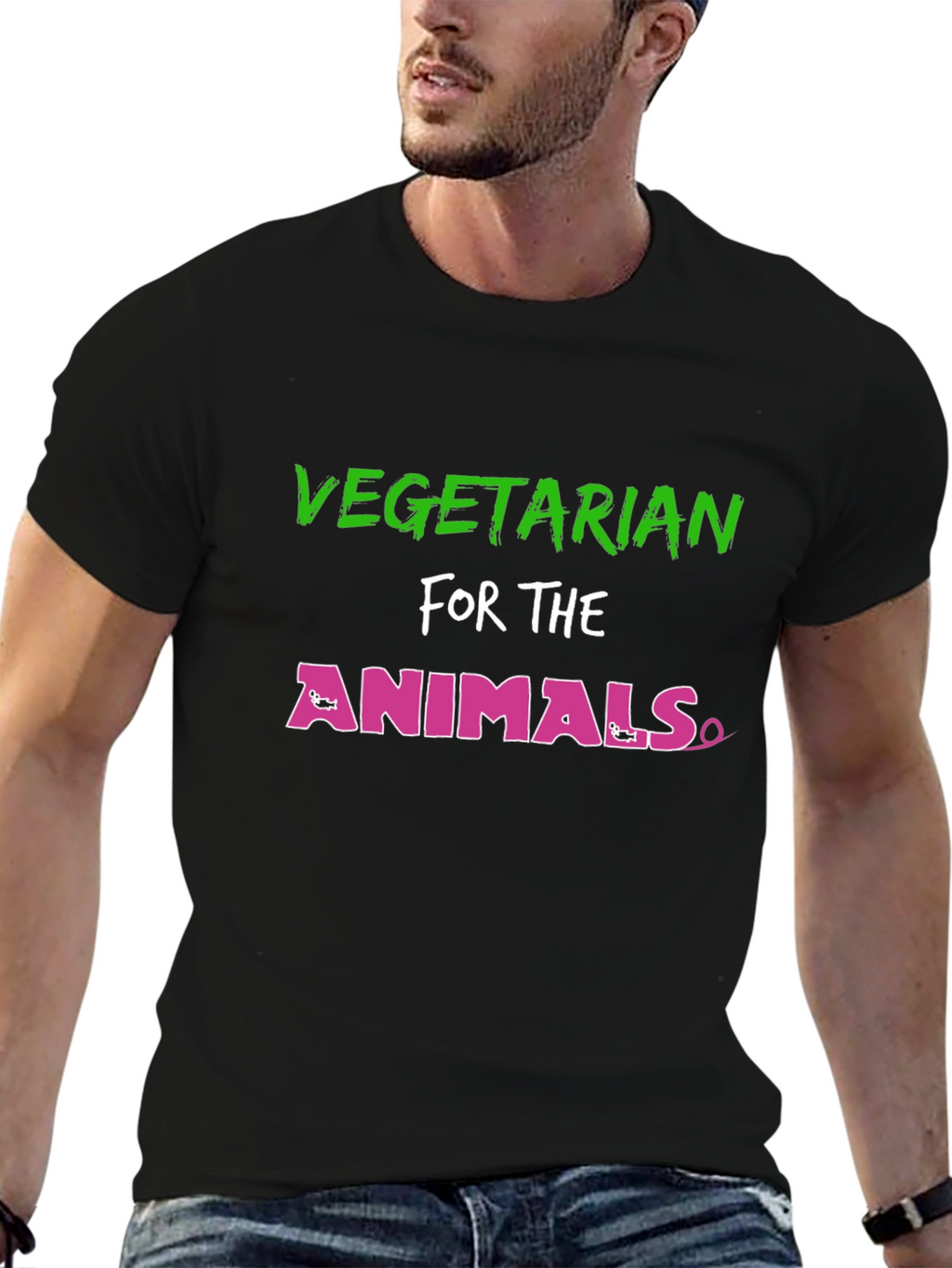 Vegetarian For The Animals T-Shirt