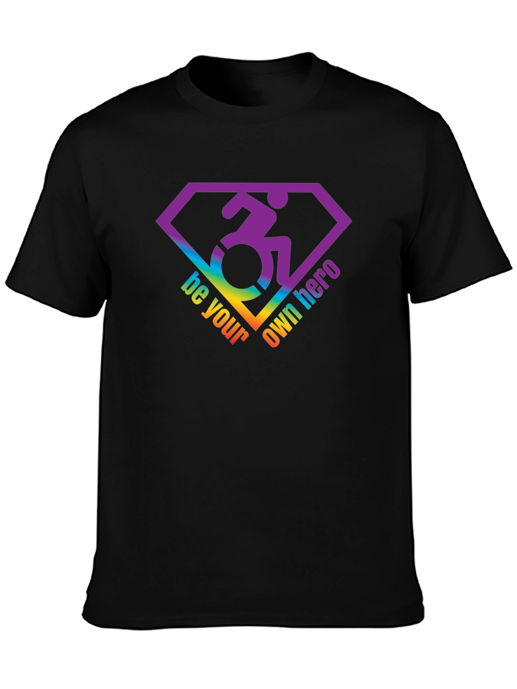 Be Your Own Hero T-Shirt - Disability Pride Tee