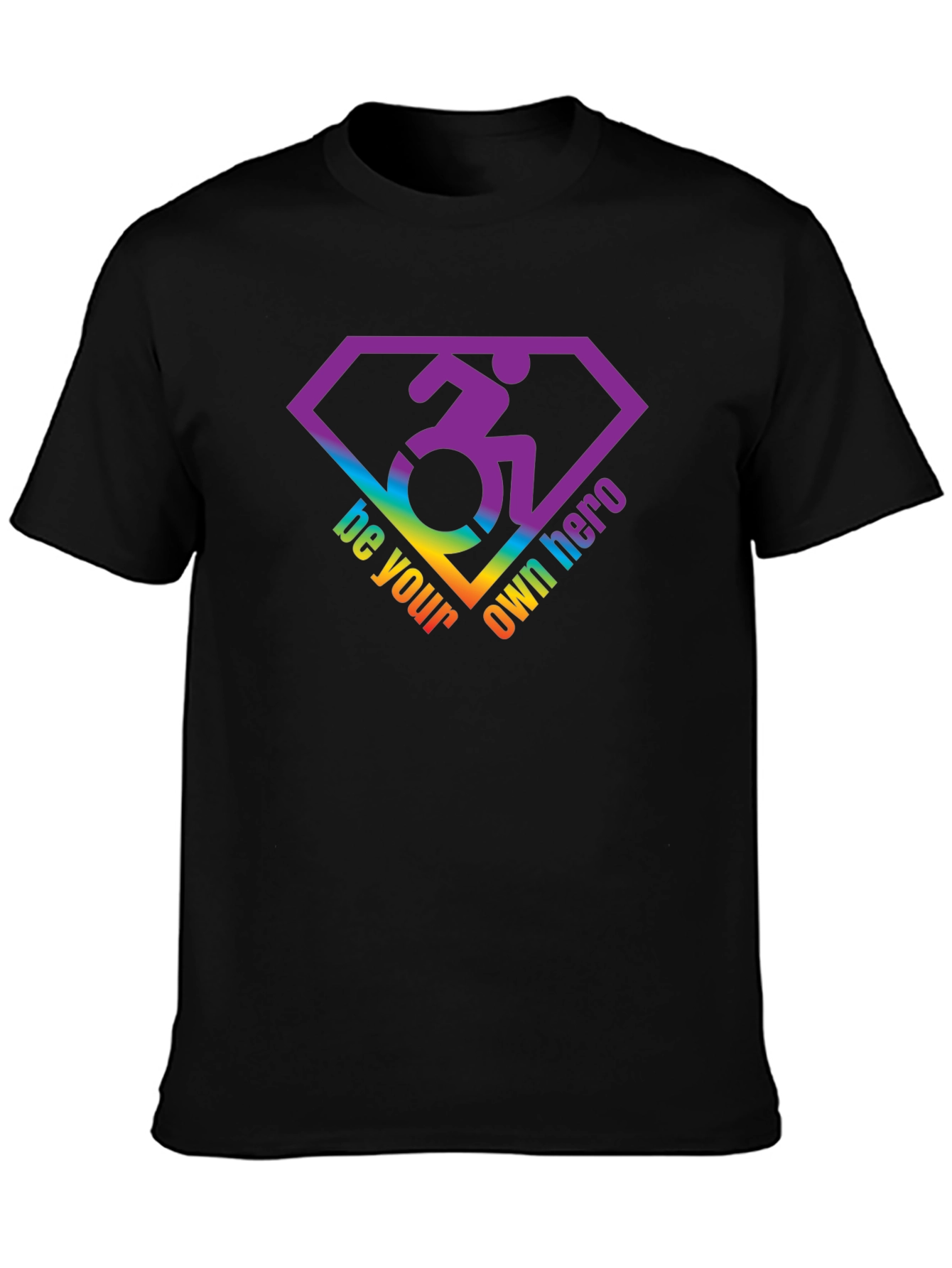 Be Your Own Hero T-Shirt - Disability Pride Tee