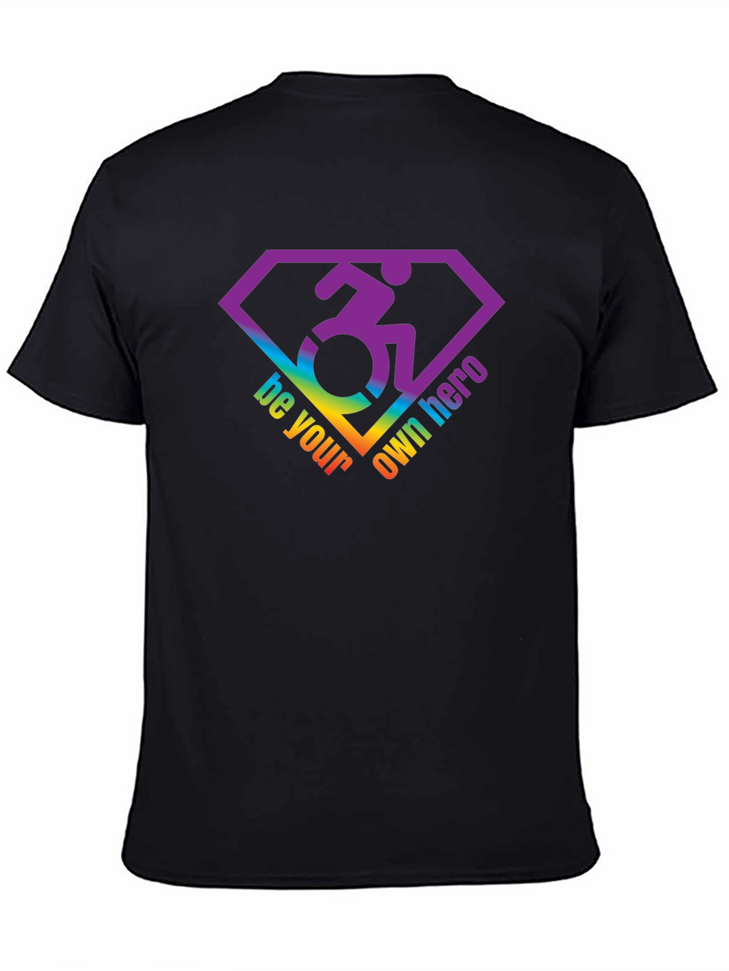 Be Your Own Hero T-Shirt - Disability Pride Tee