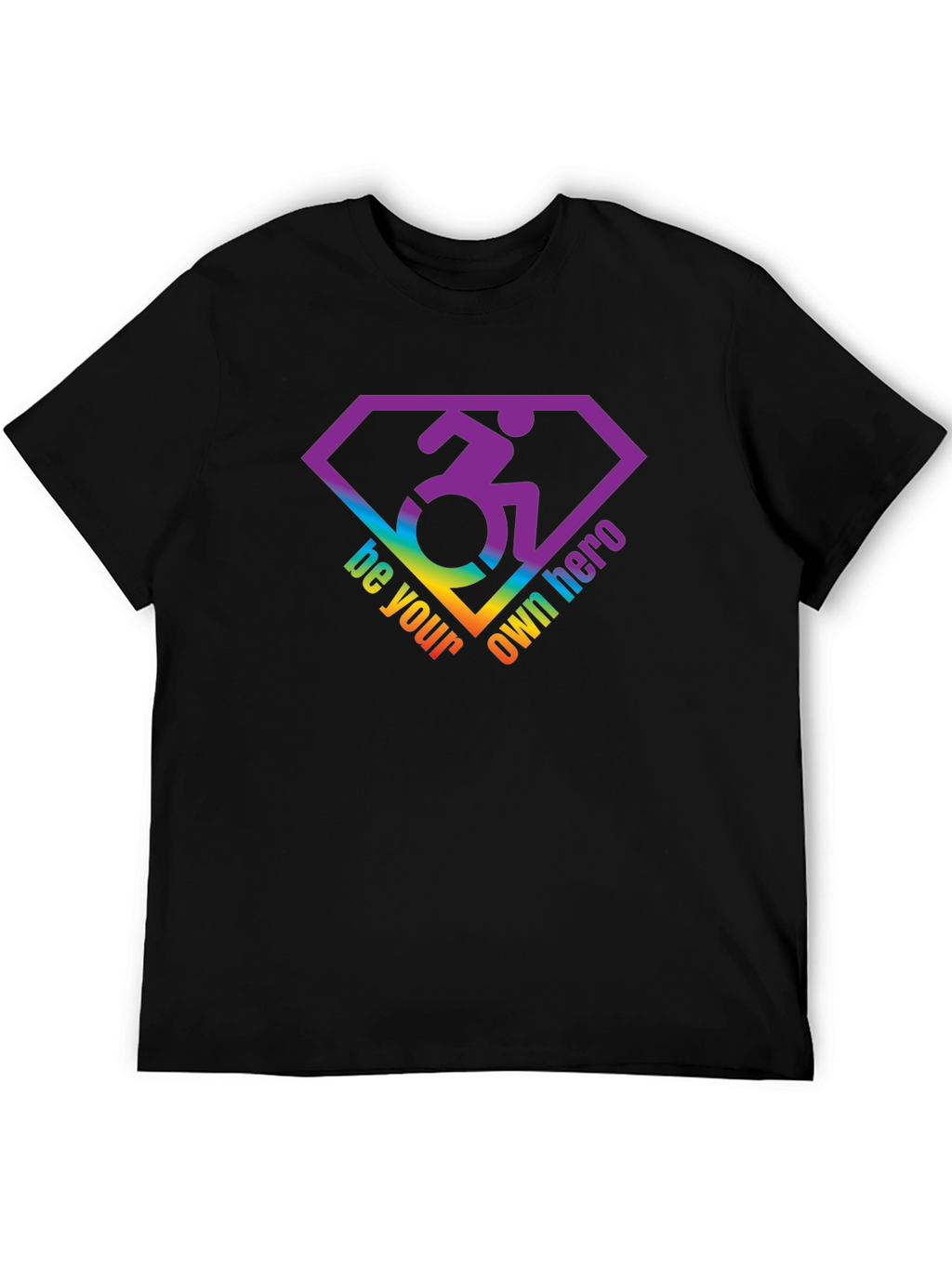 Be Your Own Hero T-Shirt - Disability Pride Tee