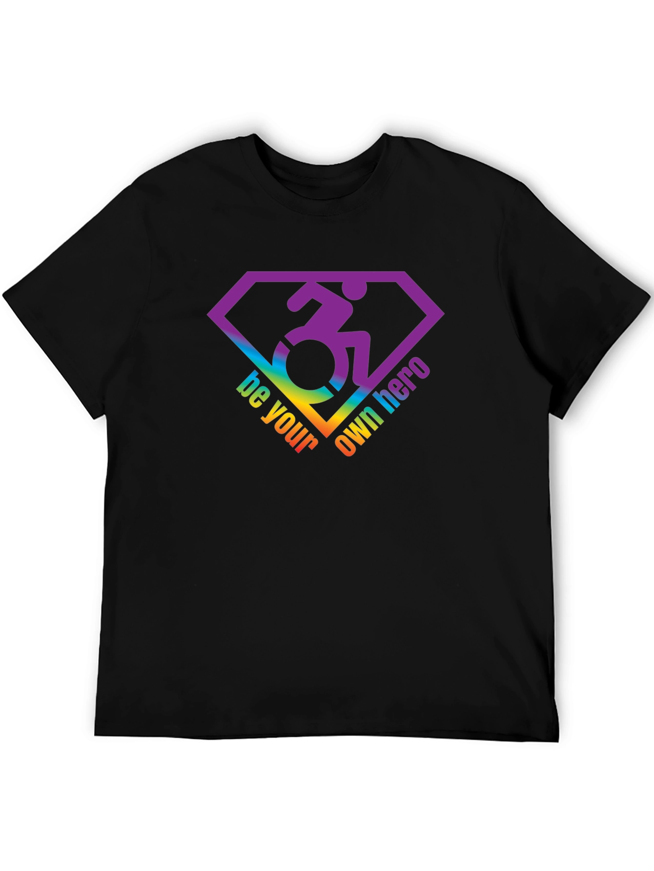 Be Your Own Hero T-Shirt - Disability Pride Tee