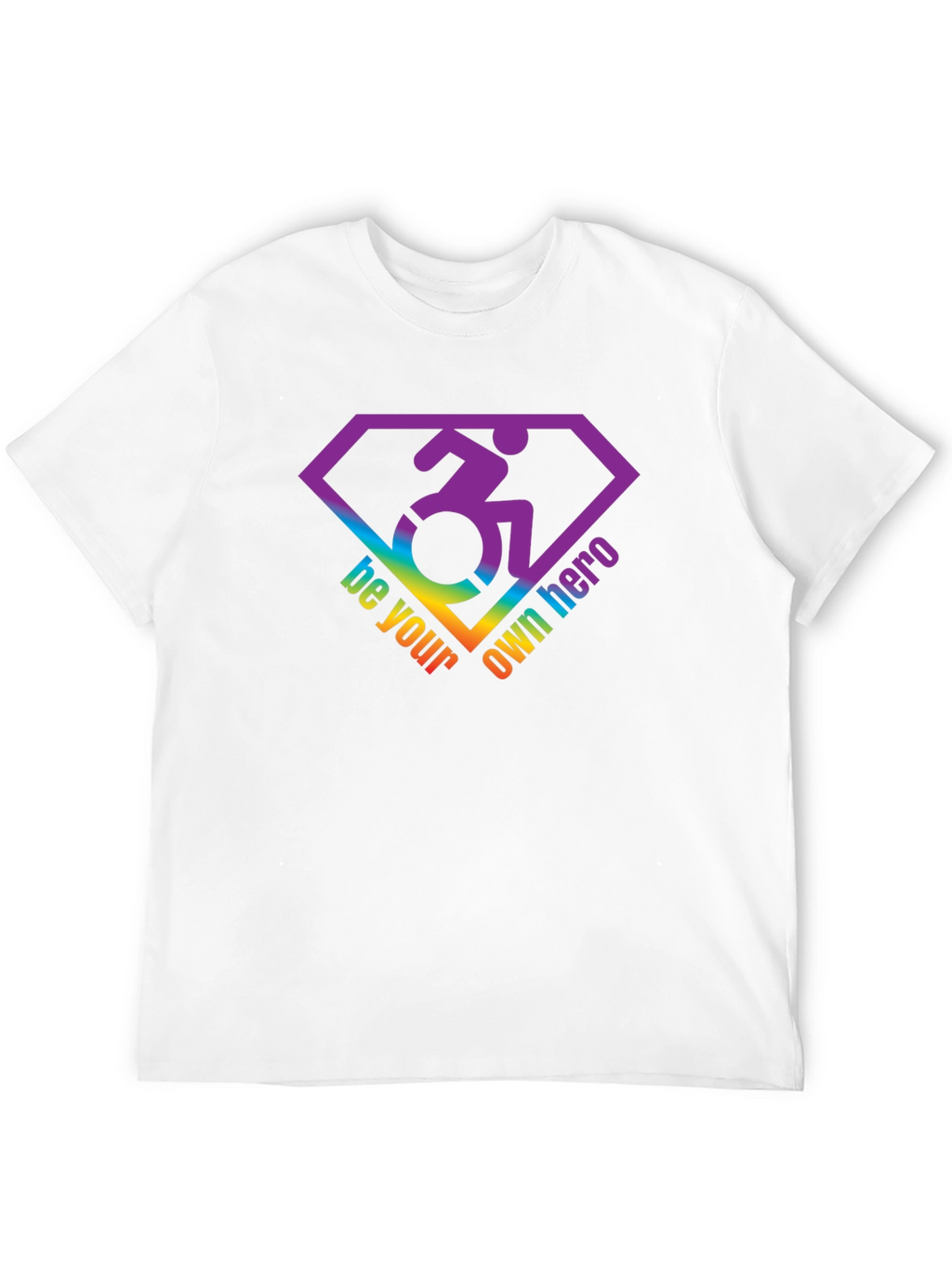 Be Your Own Hero T-Shirt - Disability Pride Tee
