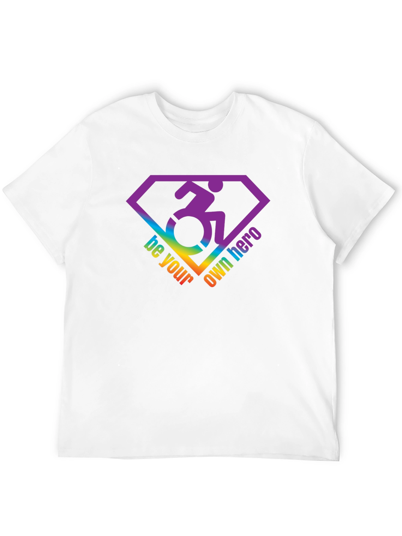 Be Your Own Hero T-Shirt - Disability Pride Tee