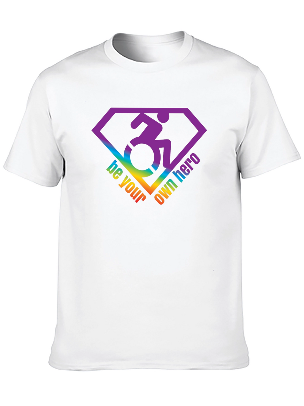 Be Your Own Hero T-Shirt - Disability Pride Tee