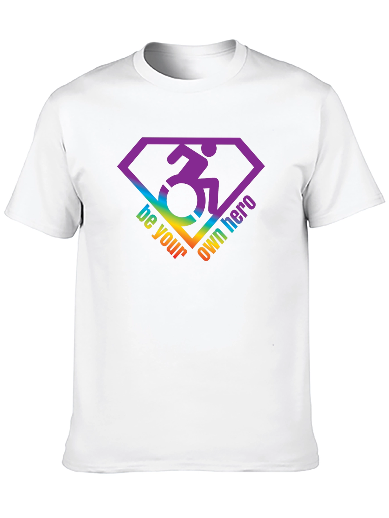Be Your Own Hero T-Shirt - Disability Pride Tee