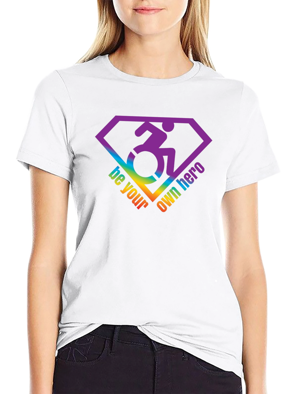 Be Your Own Hero T-Shirt - Disability Pride Tee
