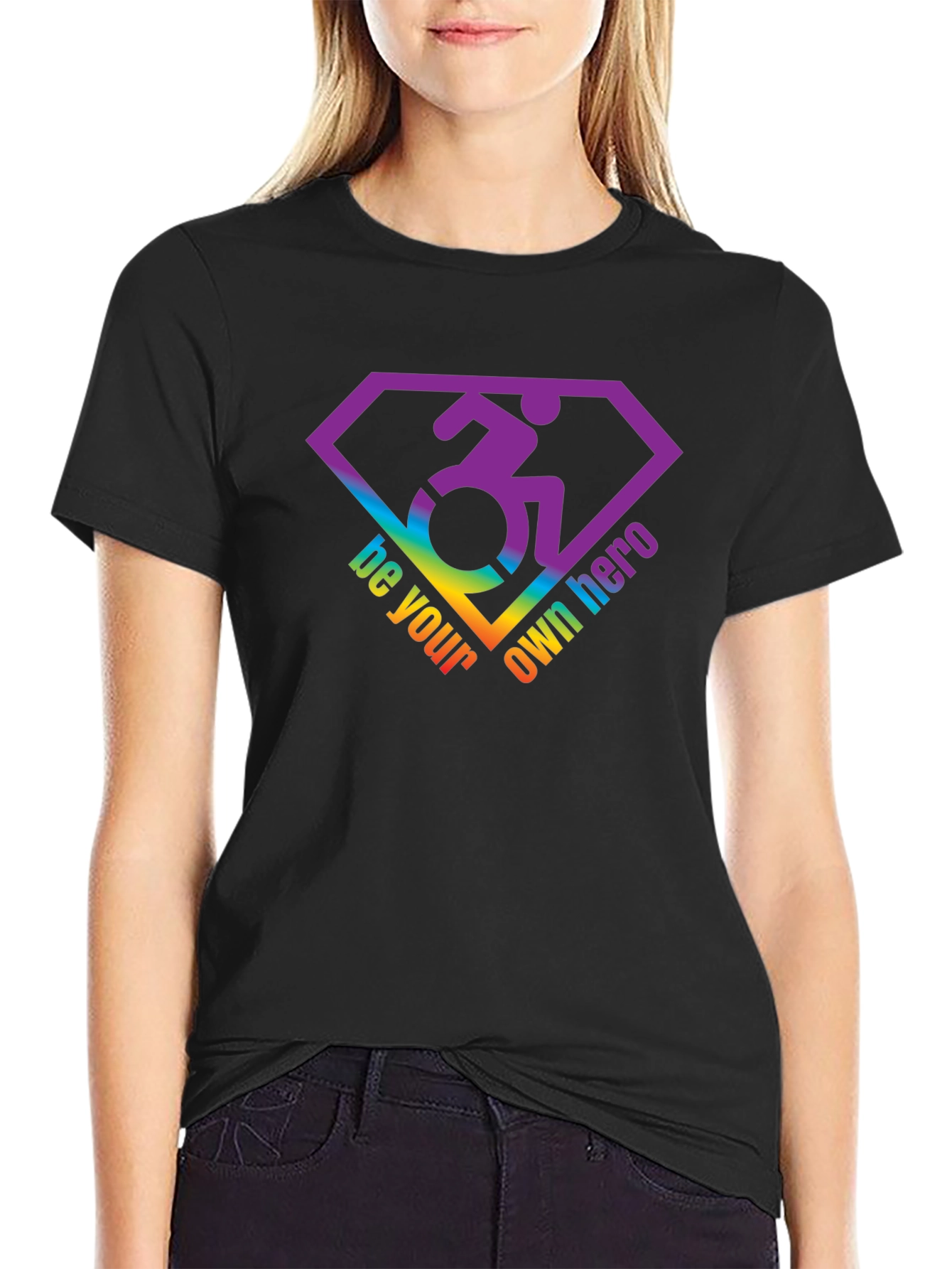 Be Your Own Hero T-Shirt - Disability Pride Tee