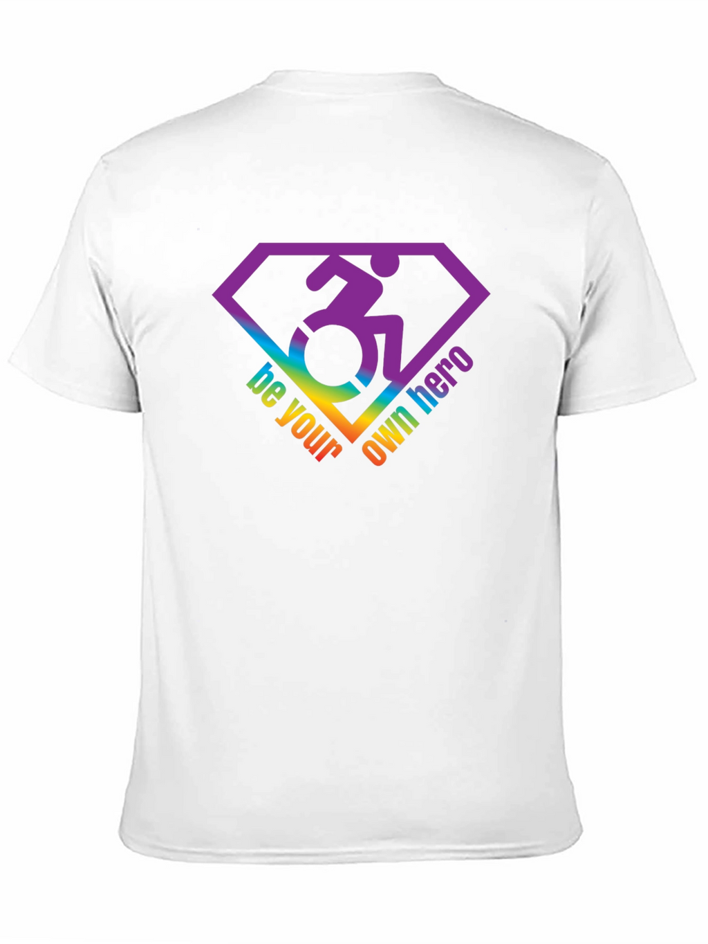 Be Your Own Hero T-Shirt - Disability Pride Tee