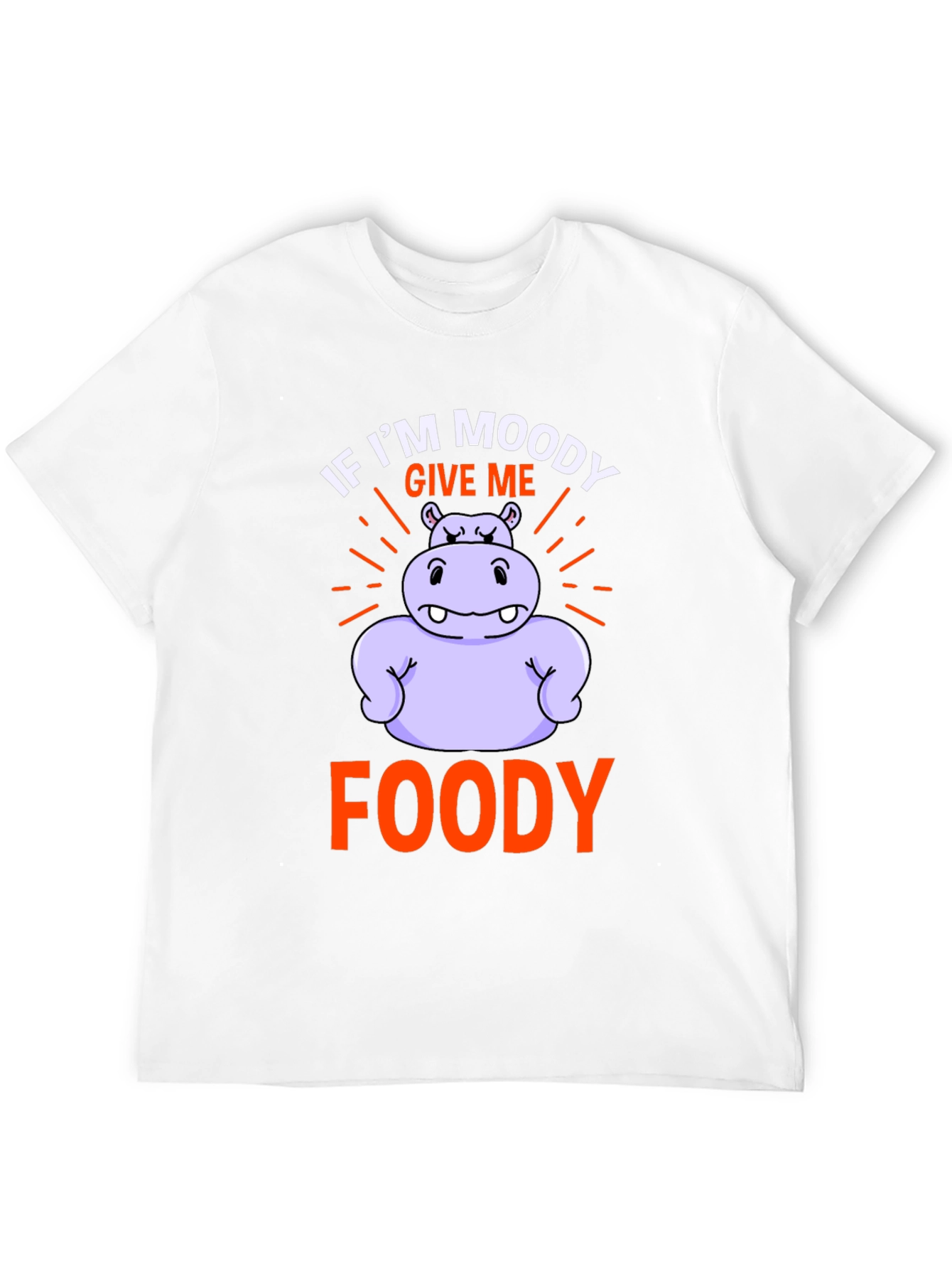 Moody Foody Hippo Graphic Tee