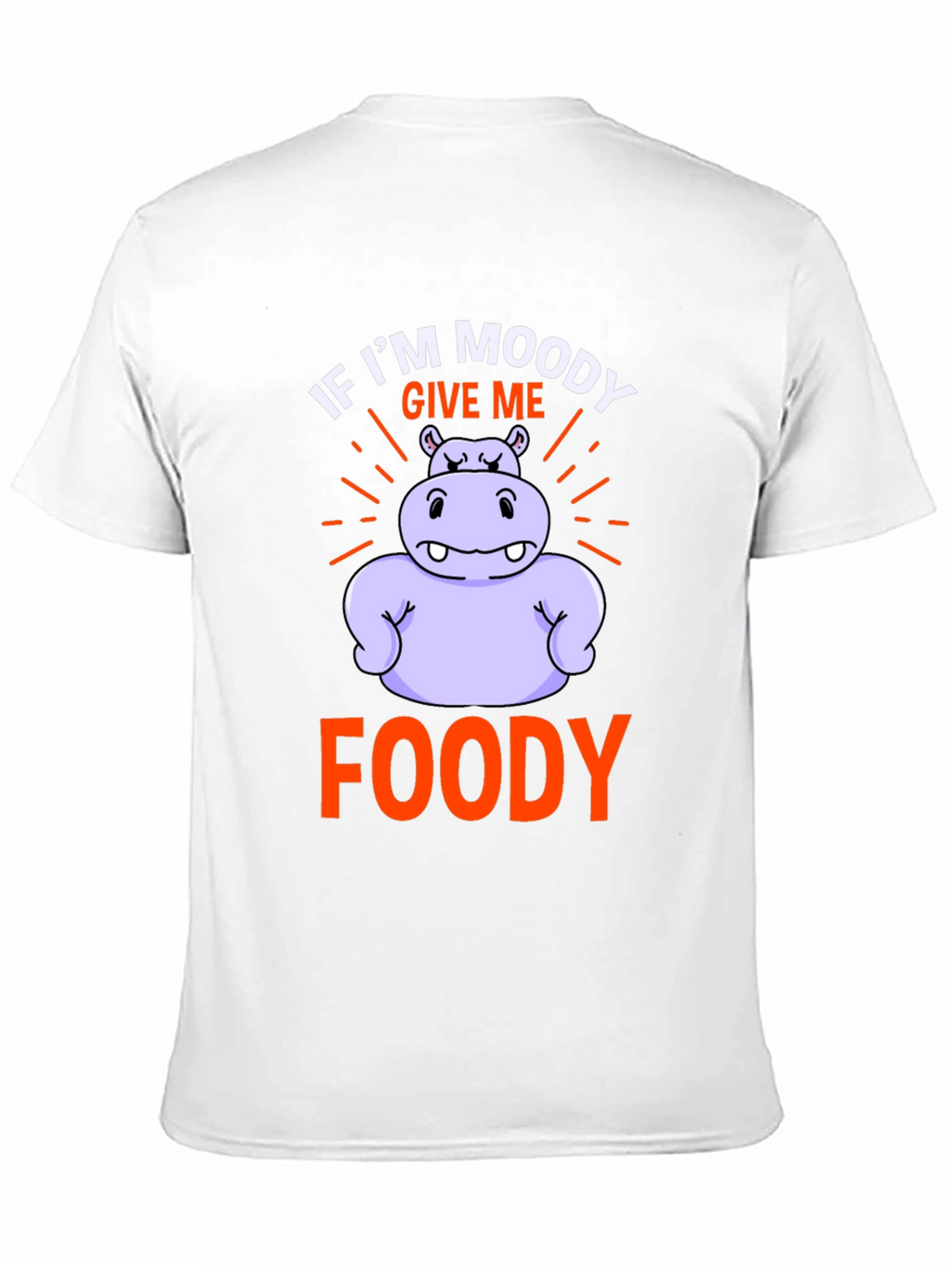 Moody Foody Hippo Graphic Tee