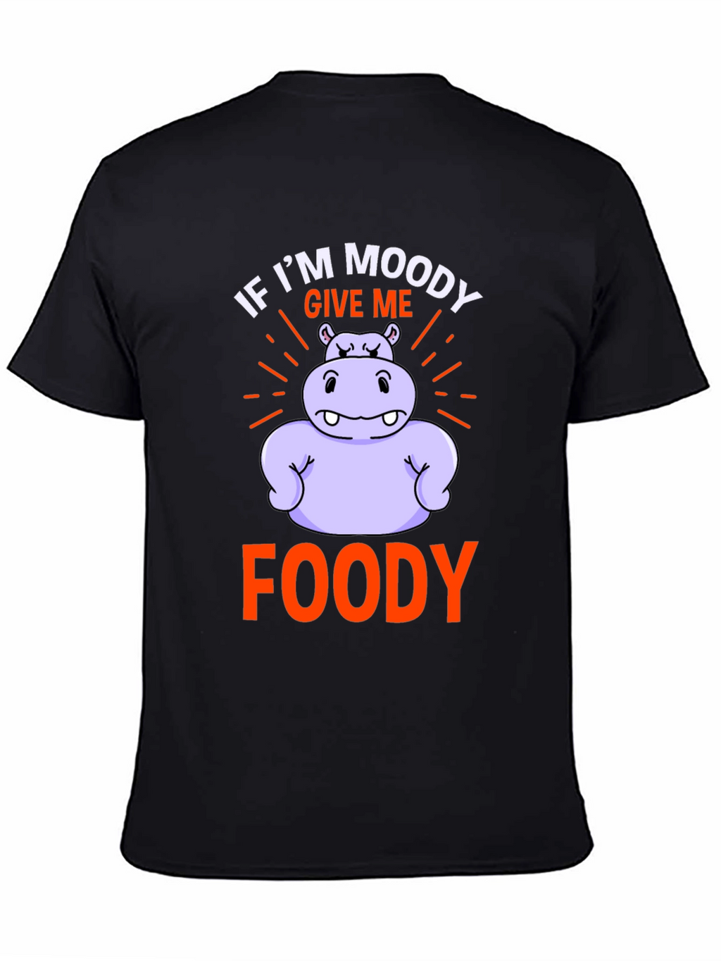 Moody Foody Hippo Graphic Tee