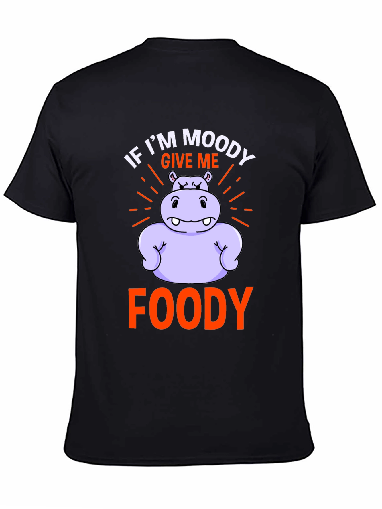 Moody Foody Hippo Graphic Tee