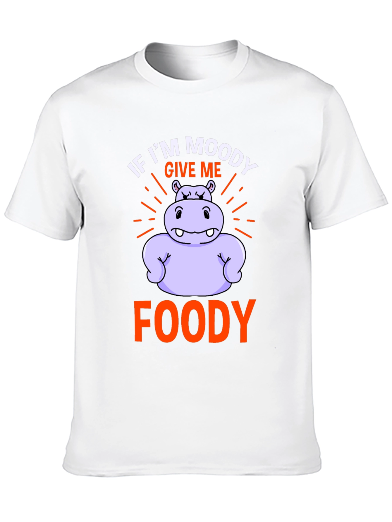 Moody Foody Hippo Graphic Tee