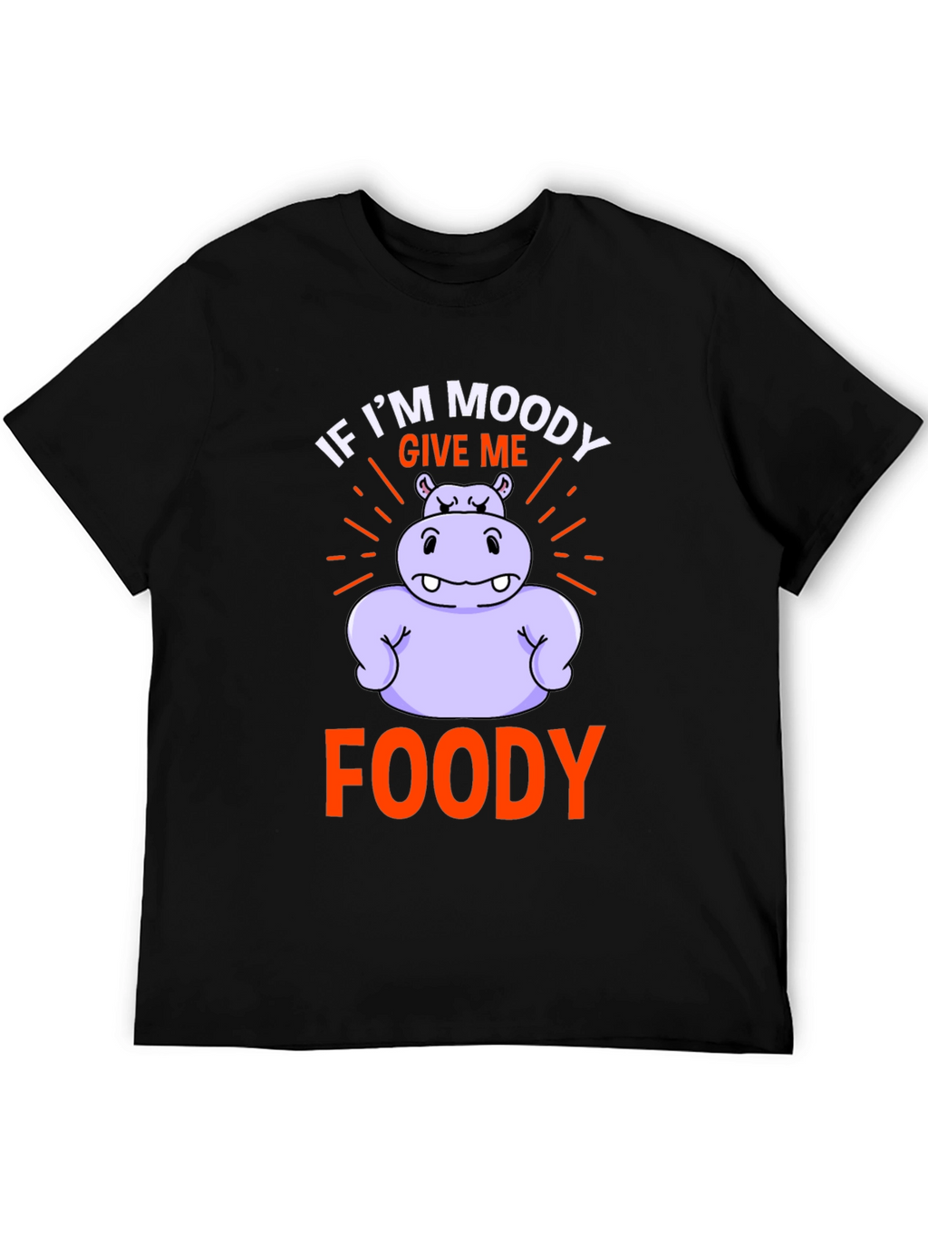 Moody Foody Hippo Graphic Tee