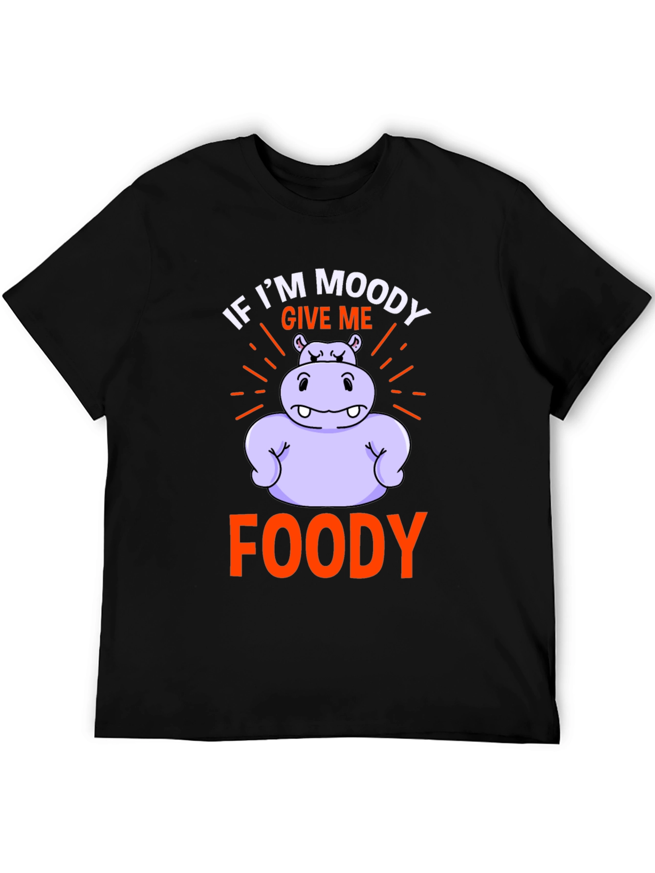 Moody Foody Hippo Graphic Tee