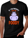 Moody Foody Hippo Graphic Tee