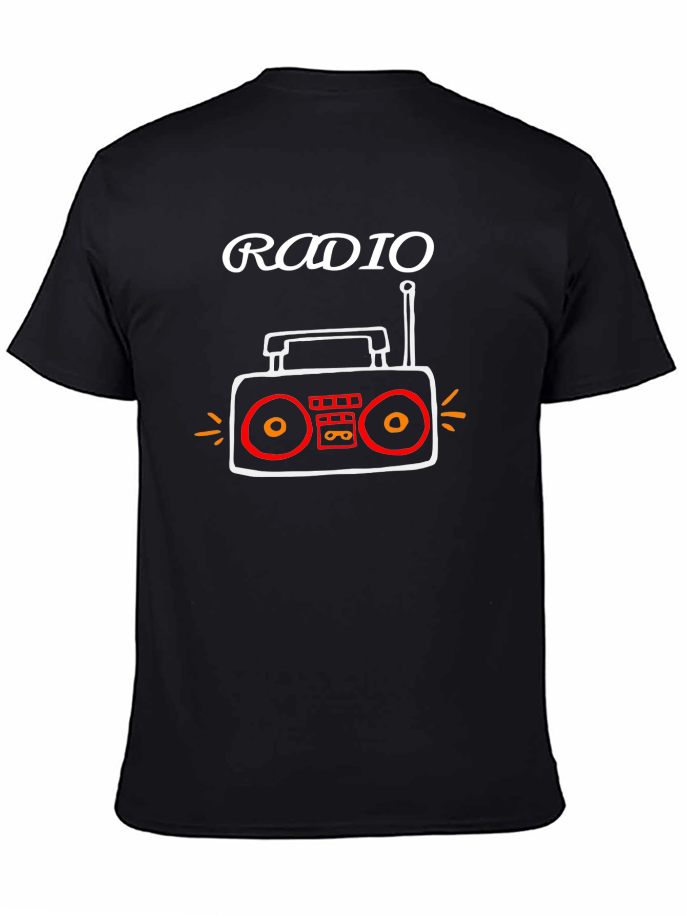 Retro Radio Graphic Tee - Cool & Unique Design