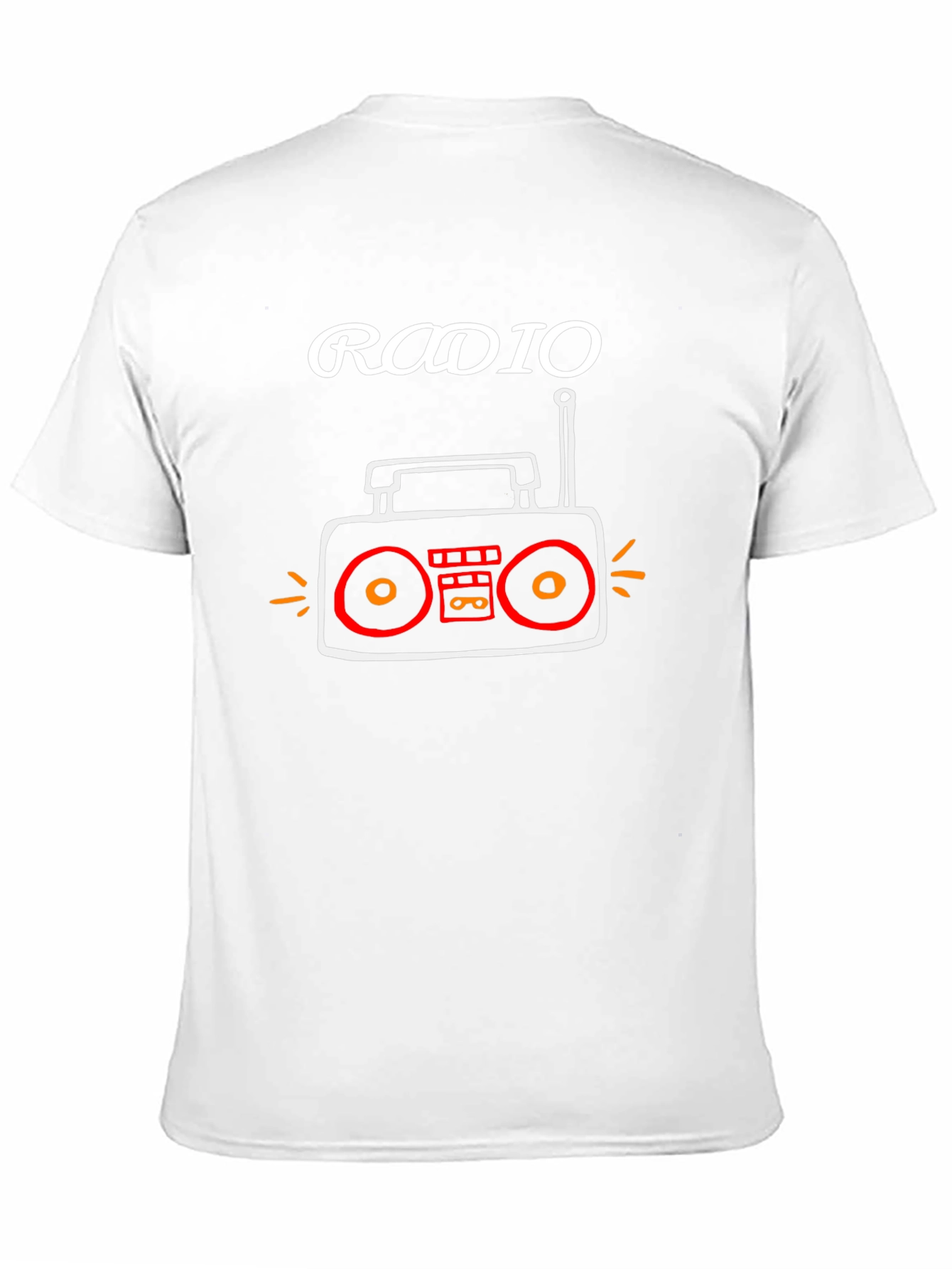 Retro Radio Graphic Tee - Cool & Unique Design