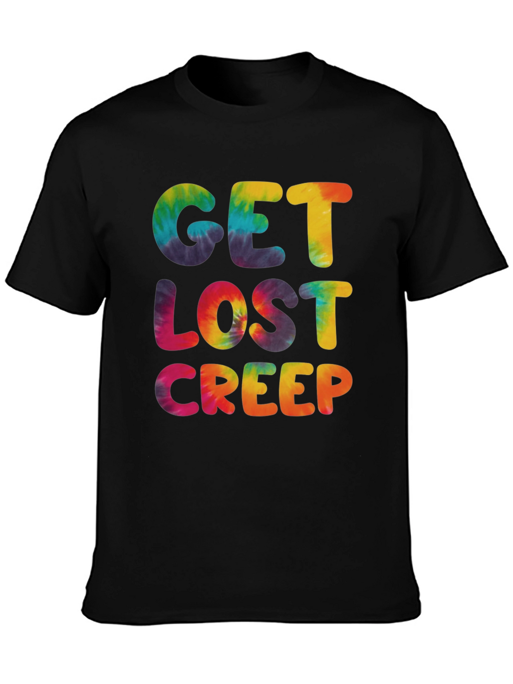 Get Lost Creep Tie-Dye Graphic Tee