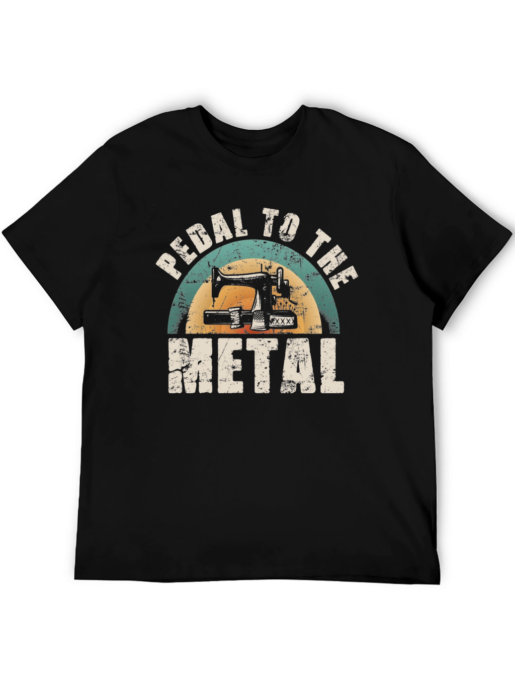 Pedal to the Metal Sewing Graphic Tee