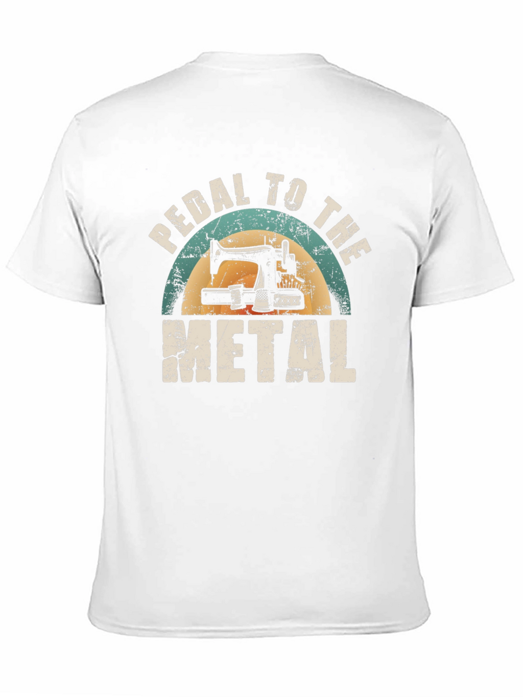 Pedal to the Metal Sewing Graphic Tee