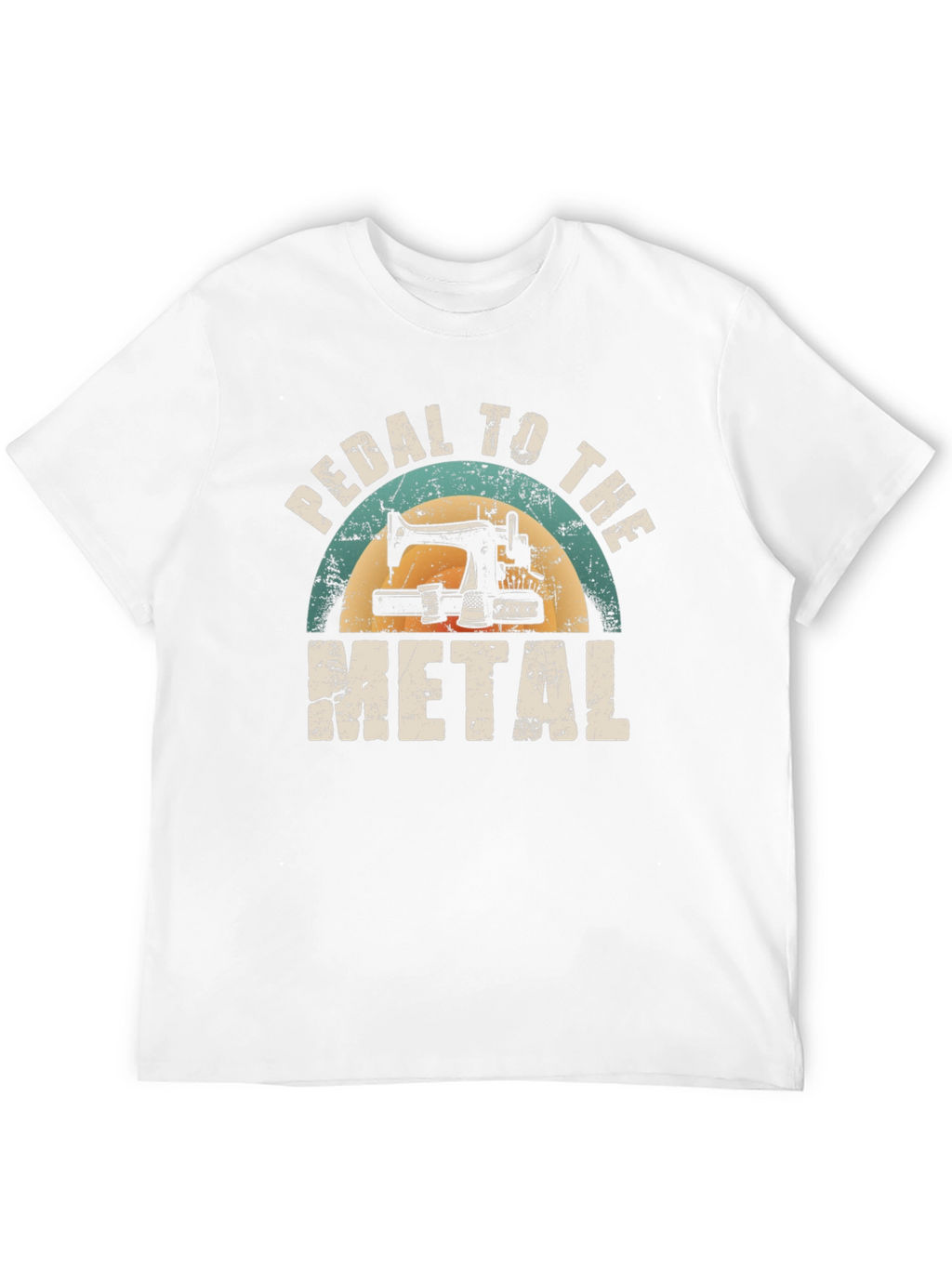 Pedal to the Metal Sewing Graphic Tee