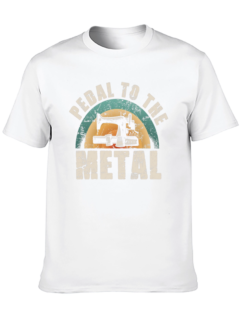 Pedal to the Metal Sewing Graphic Tee