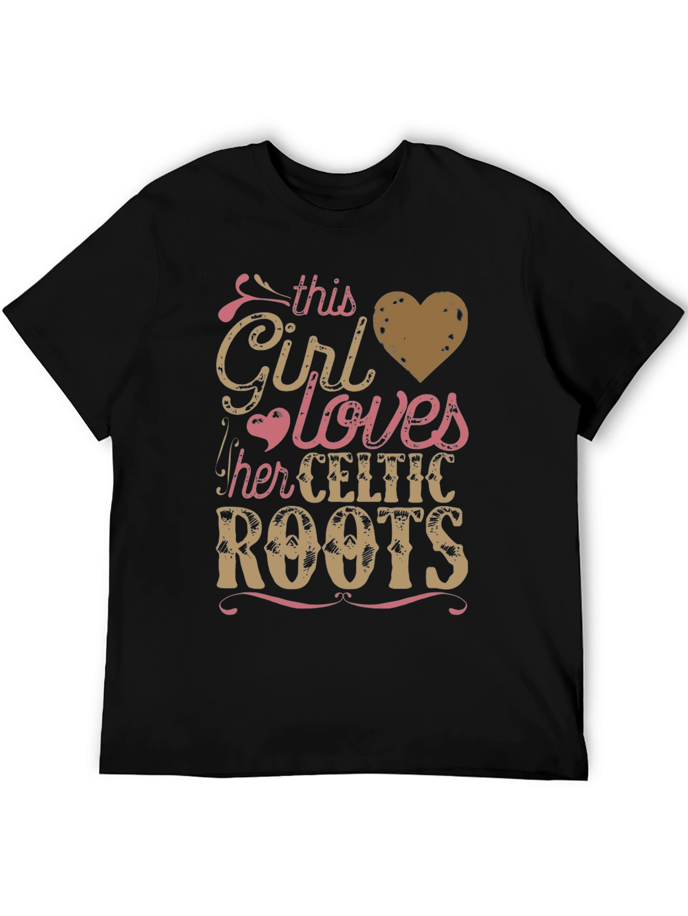 Celtic Roots Girl T-Shirt - Stylish Heritage Pride!