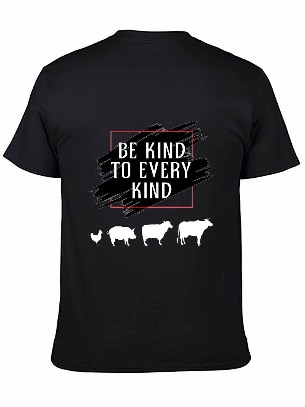 Be Kind T-Shirt - Vegan Animal Lover Tee
