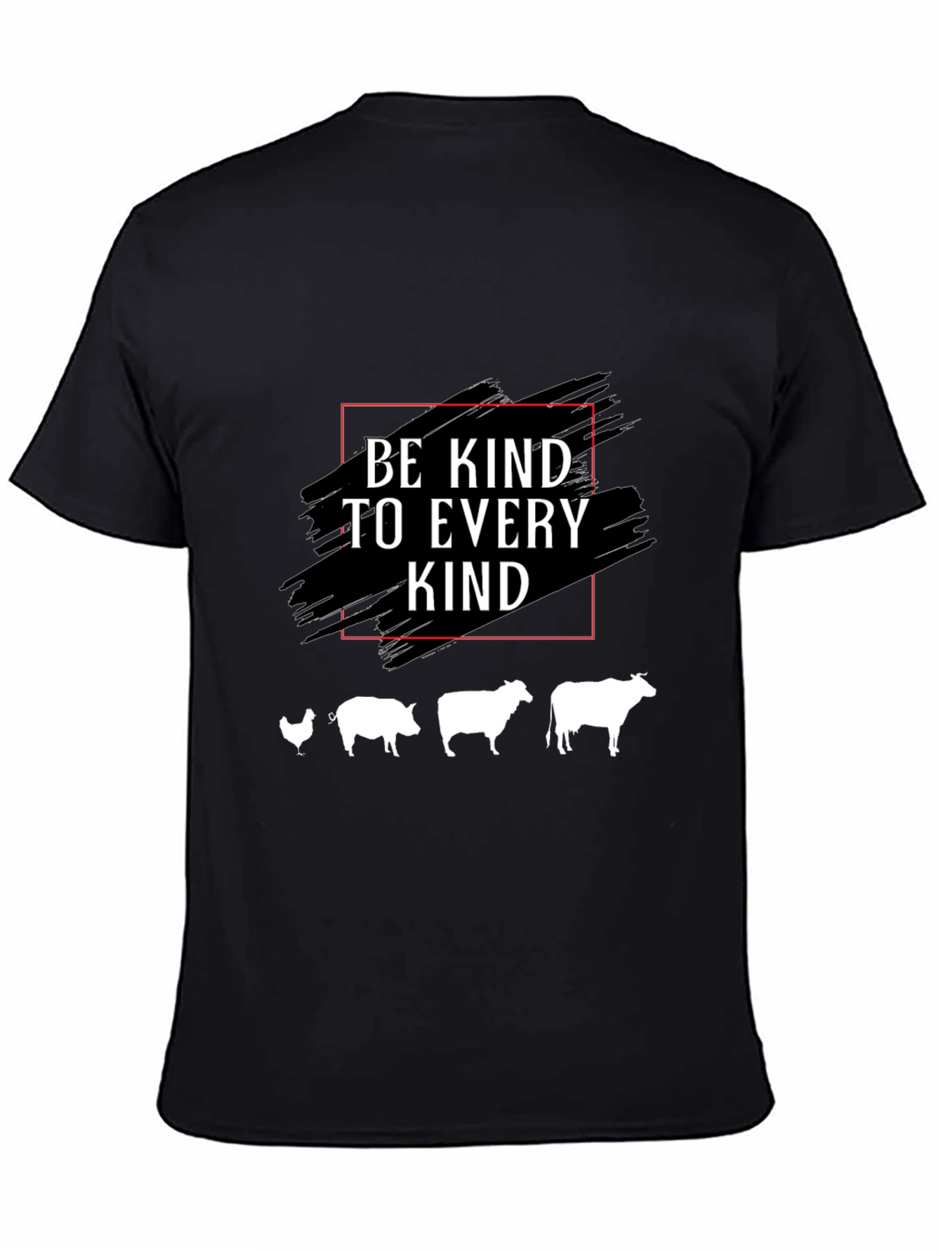 Be Kind T-Shirt - Vegan Animal Lover Tee