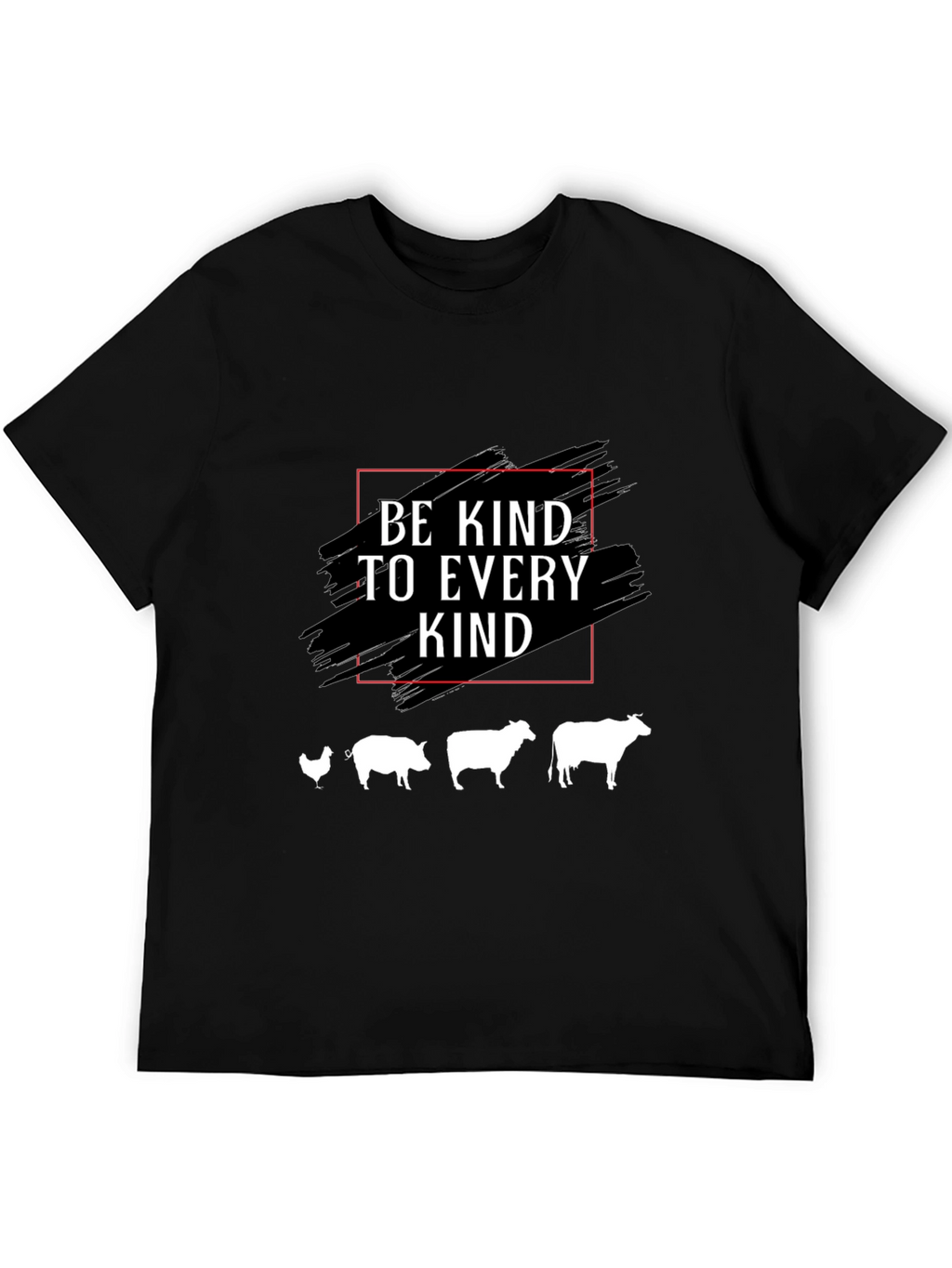 Be Kind T-Shirt - Vegan Animal Lover Tee