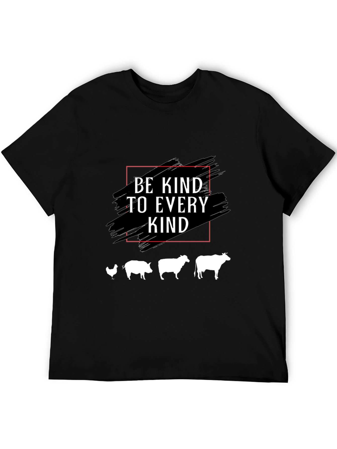 Be Kind T-Shirt - Vegan Animal Lover Tee