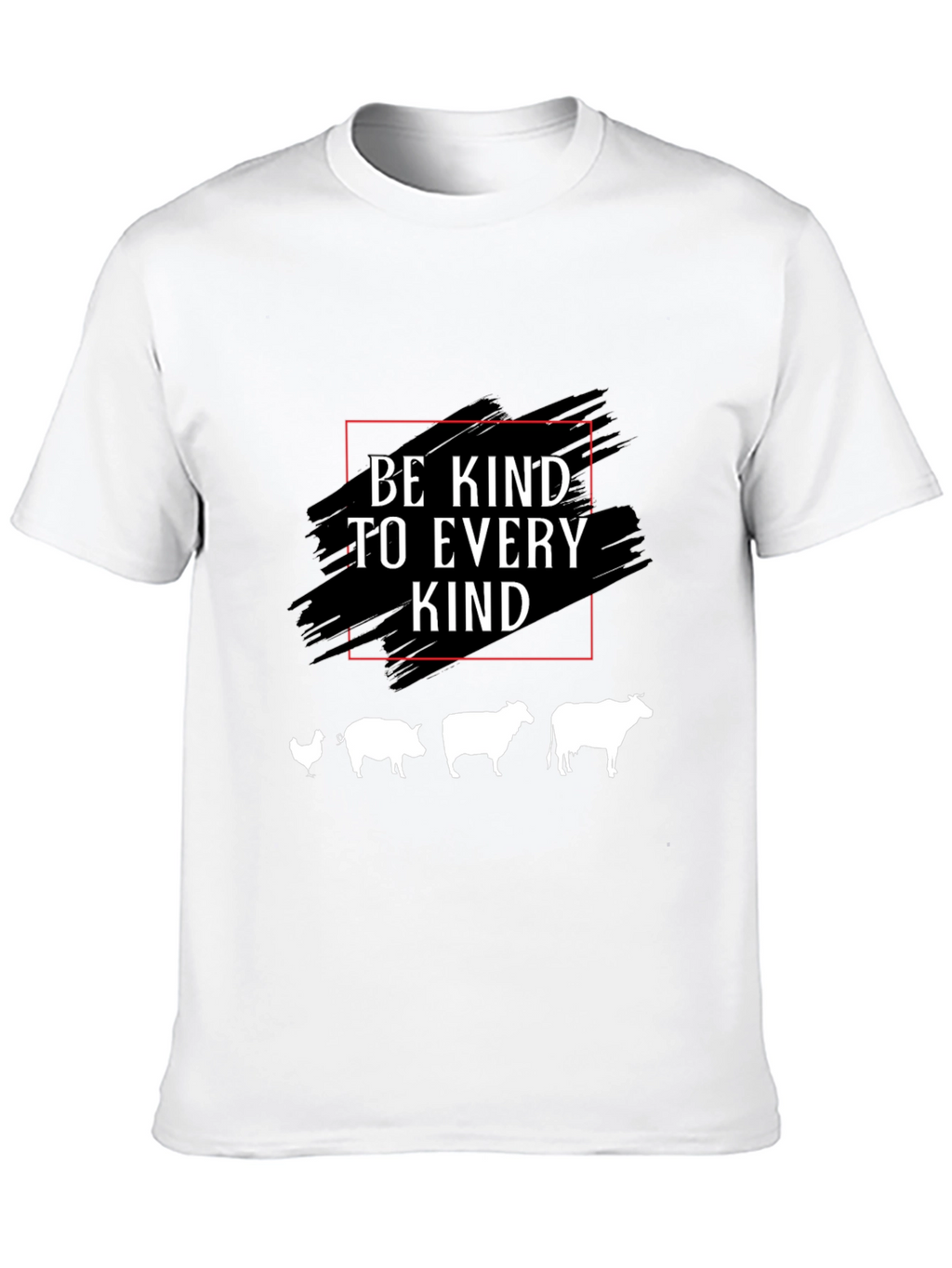 Be Kind T-Shirt - Vegan Animal Lover Tee