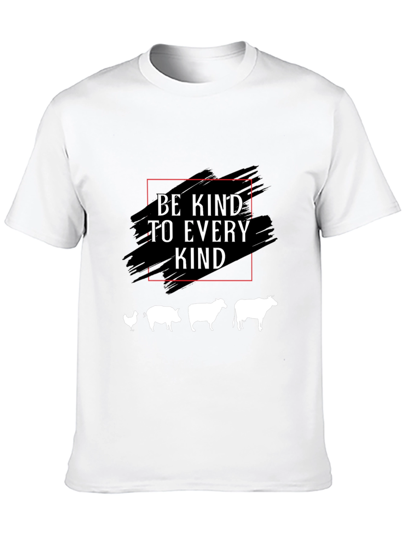 Be Kind T-Shirt - Vegan Animal Lover Tee
