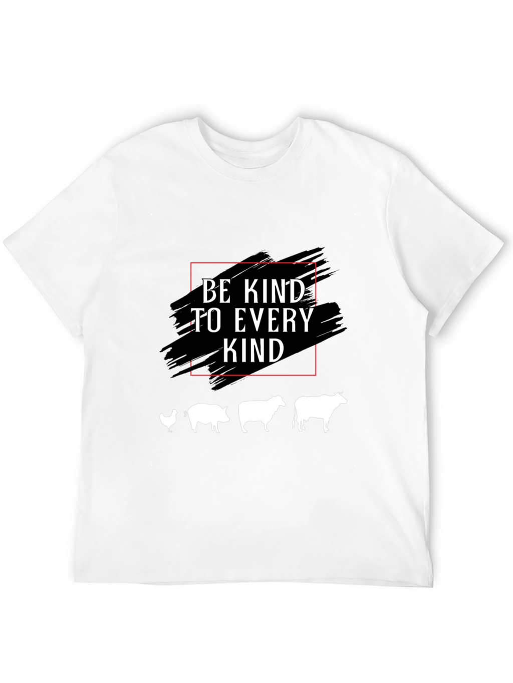Be Kind T-Shirt - Vegan Animal Lover Tee