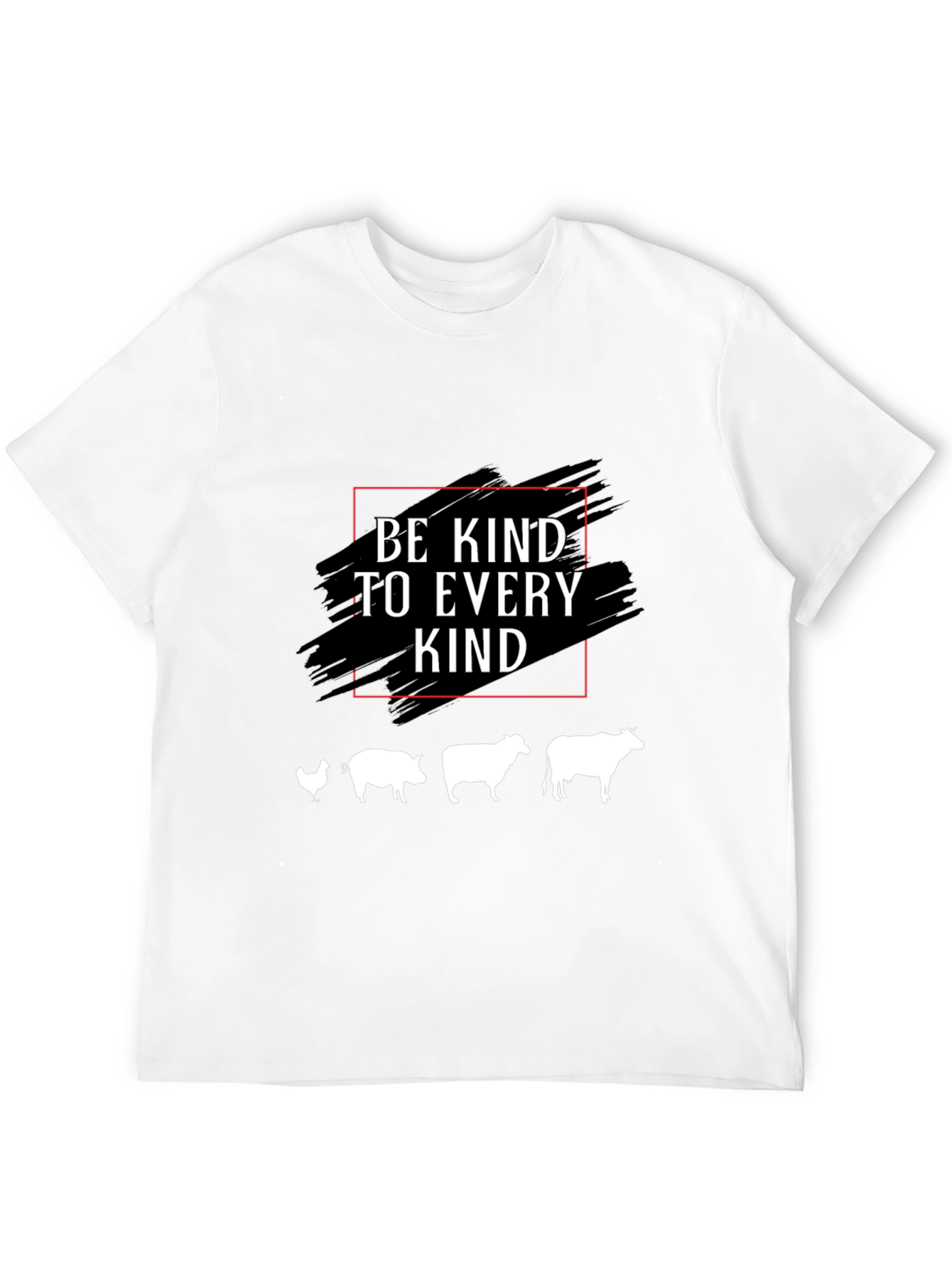 Be Kind T-Shirt - Vegan Animal Lover Tee