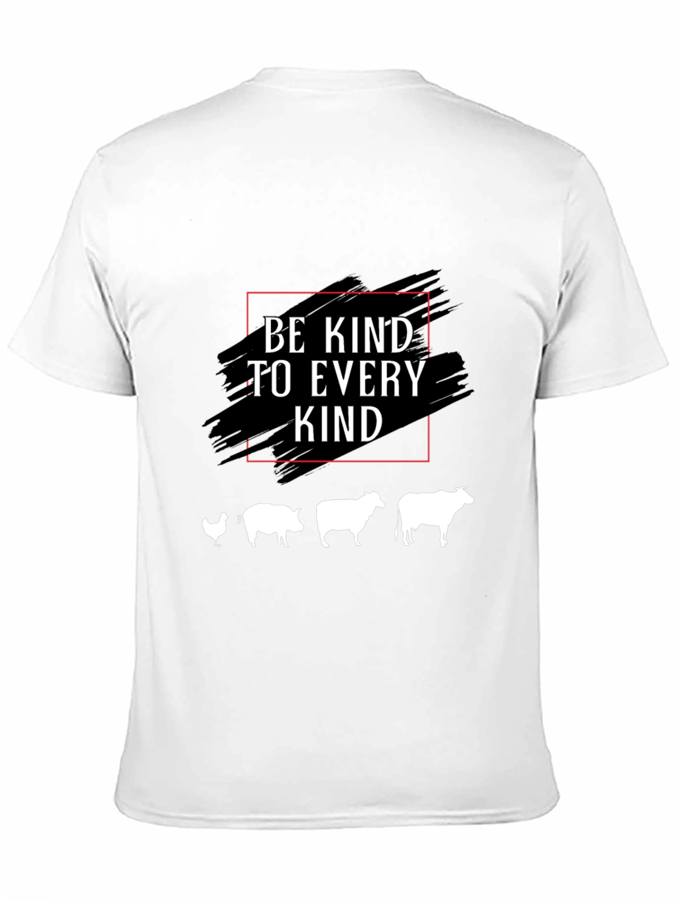 Be Kind T-Shirt - Vegan Animal Lover Tee