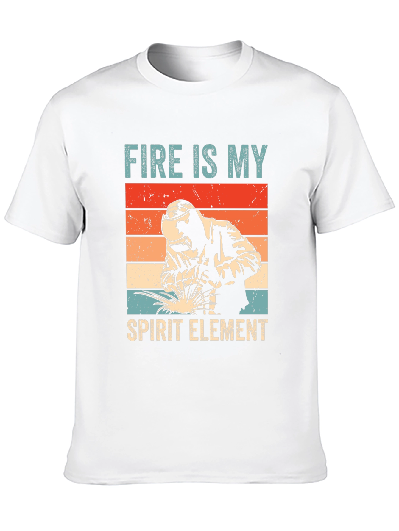 Fire is My Spirit Element Tee - Welder T-Shirt