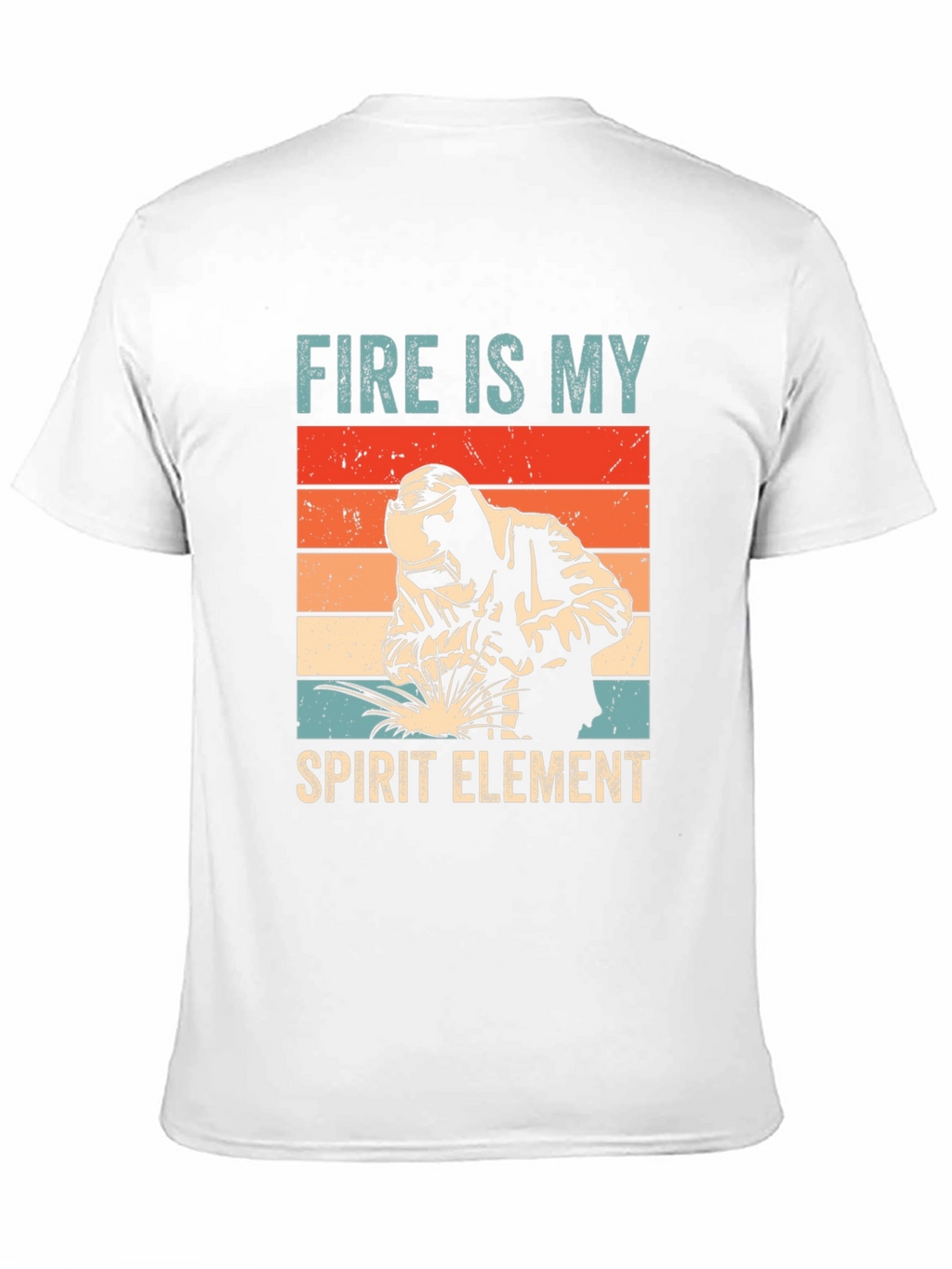 Fire is My Spirit Element Tee - Welder T-Shirt
