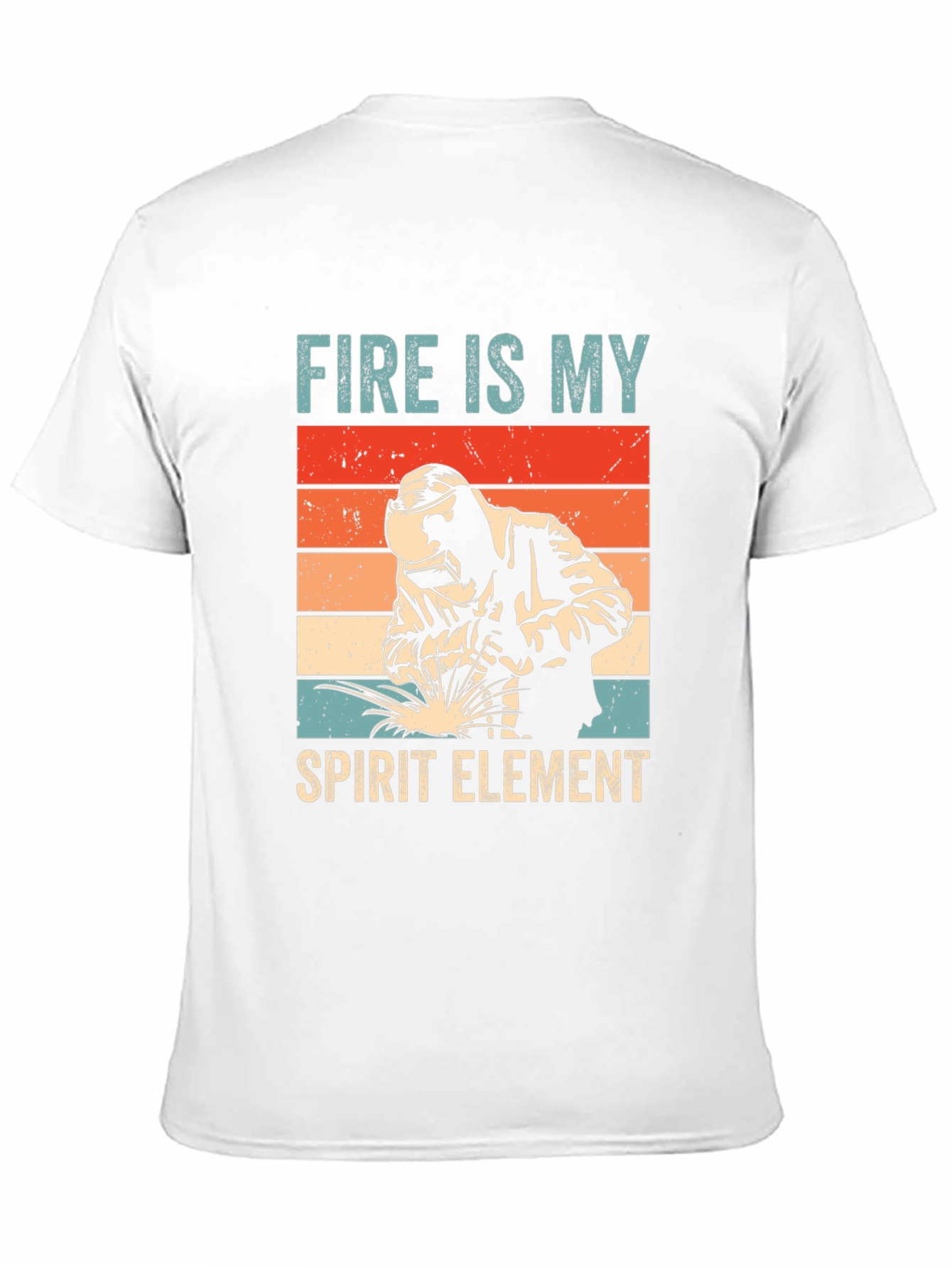 Fire is My Spirit Element Tee - Welder T-Shirt