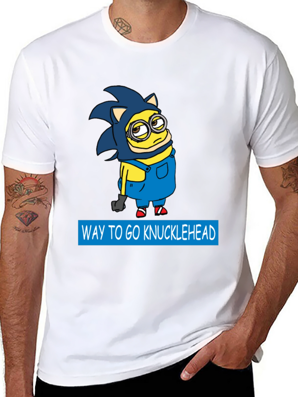 Minion Sonic Knucklehead T-Shirt