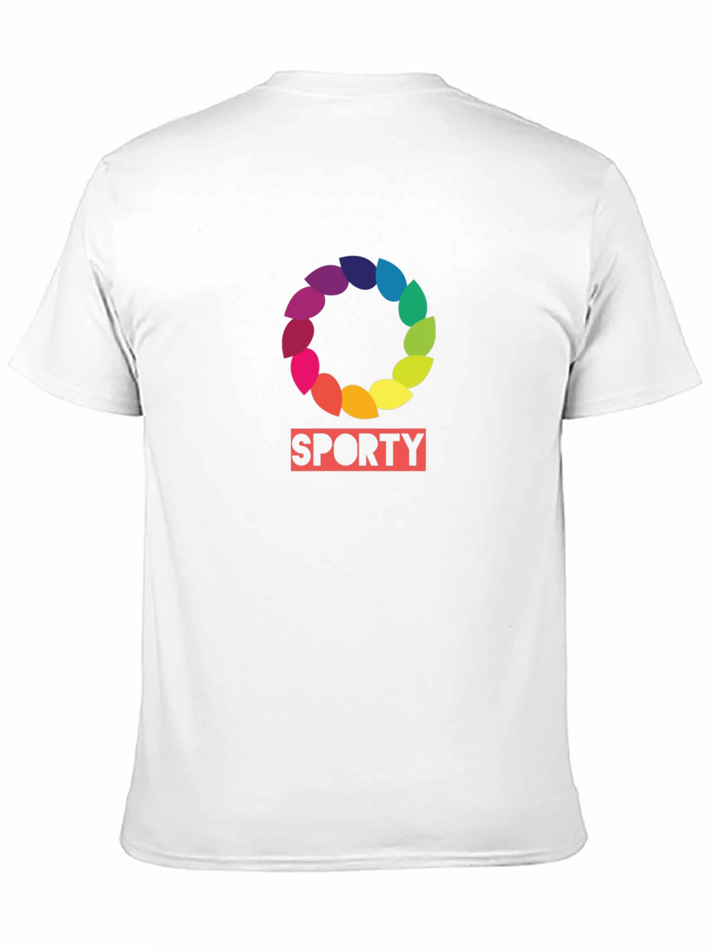 Sporty Rainbow Wreath T-Shirt