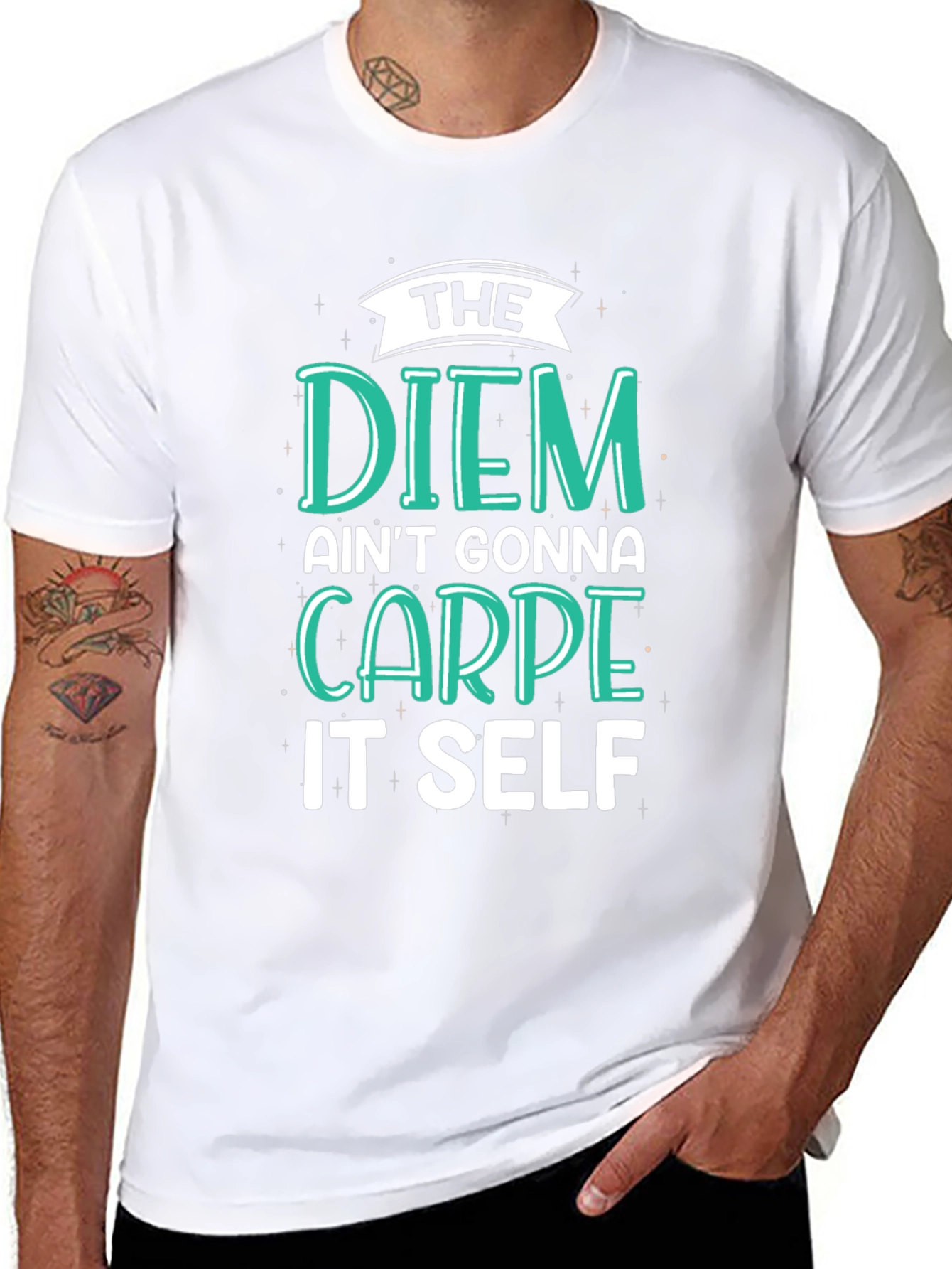 Carpe Diem Graphic Tee - Seize the Day