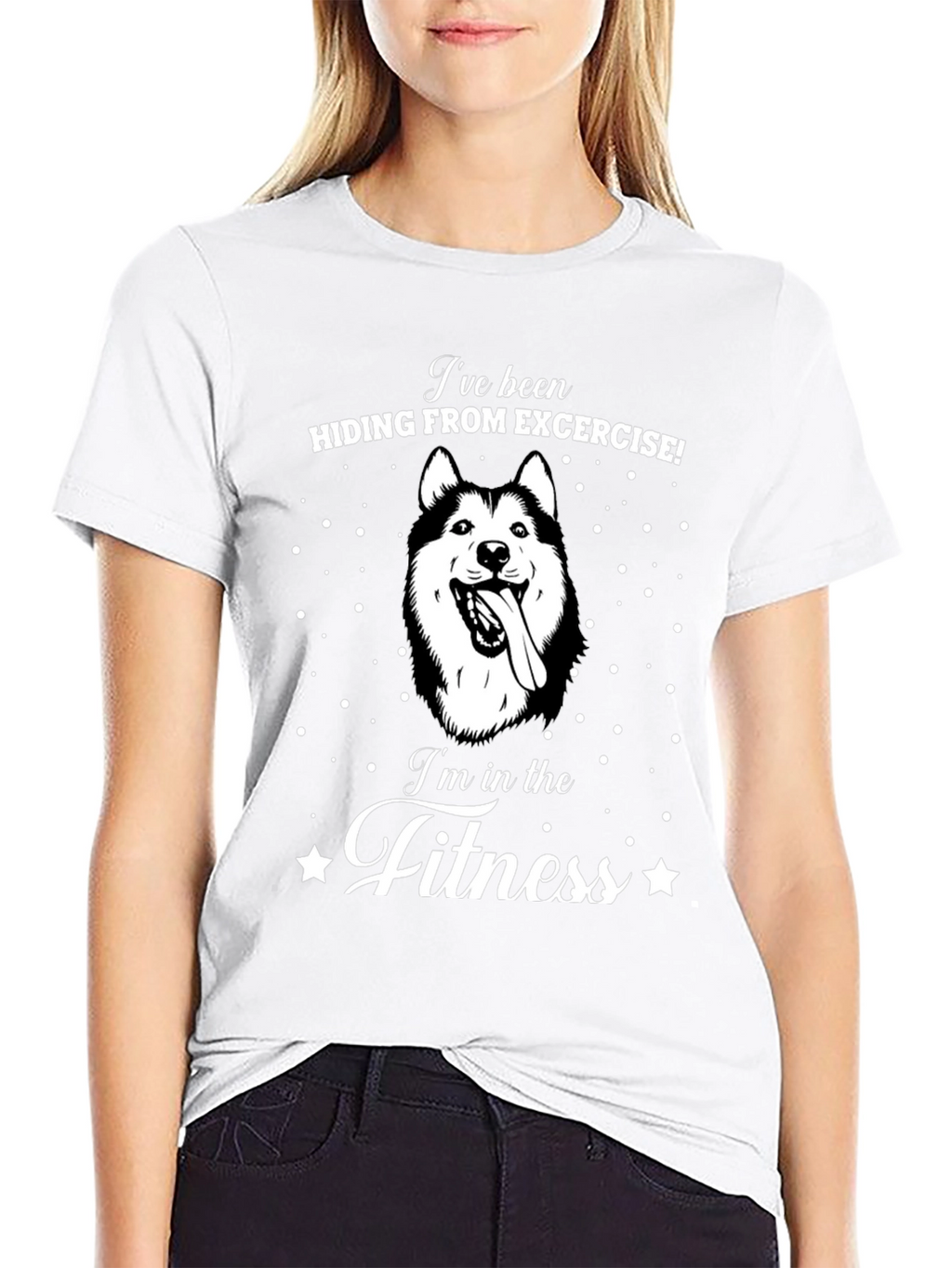 Funny Dog T-Shirt - Fitness Humor Tee