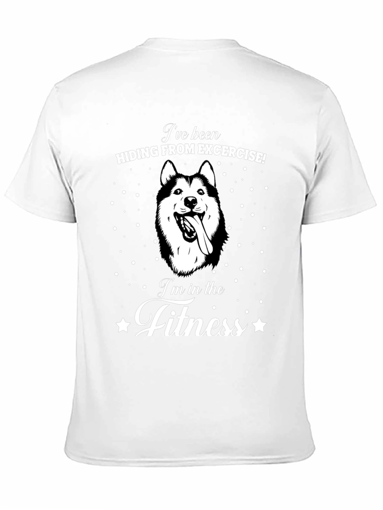 Funny Dog T-Shirt - Fitness Humor Tee