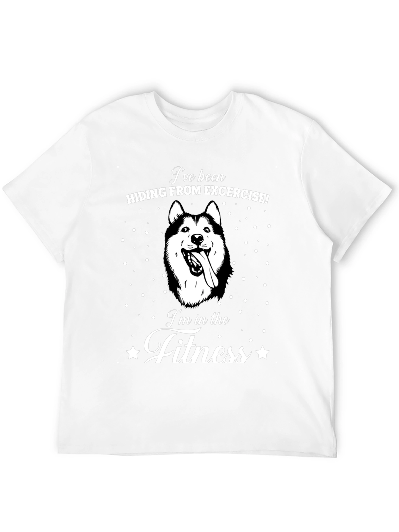 Funny Dog T-Shirt - Fitness Humor Tee