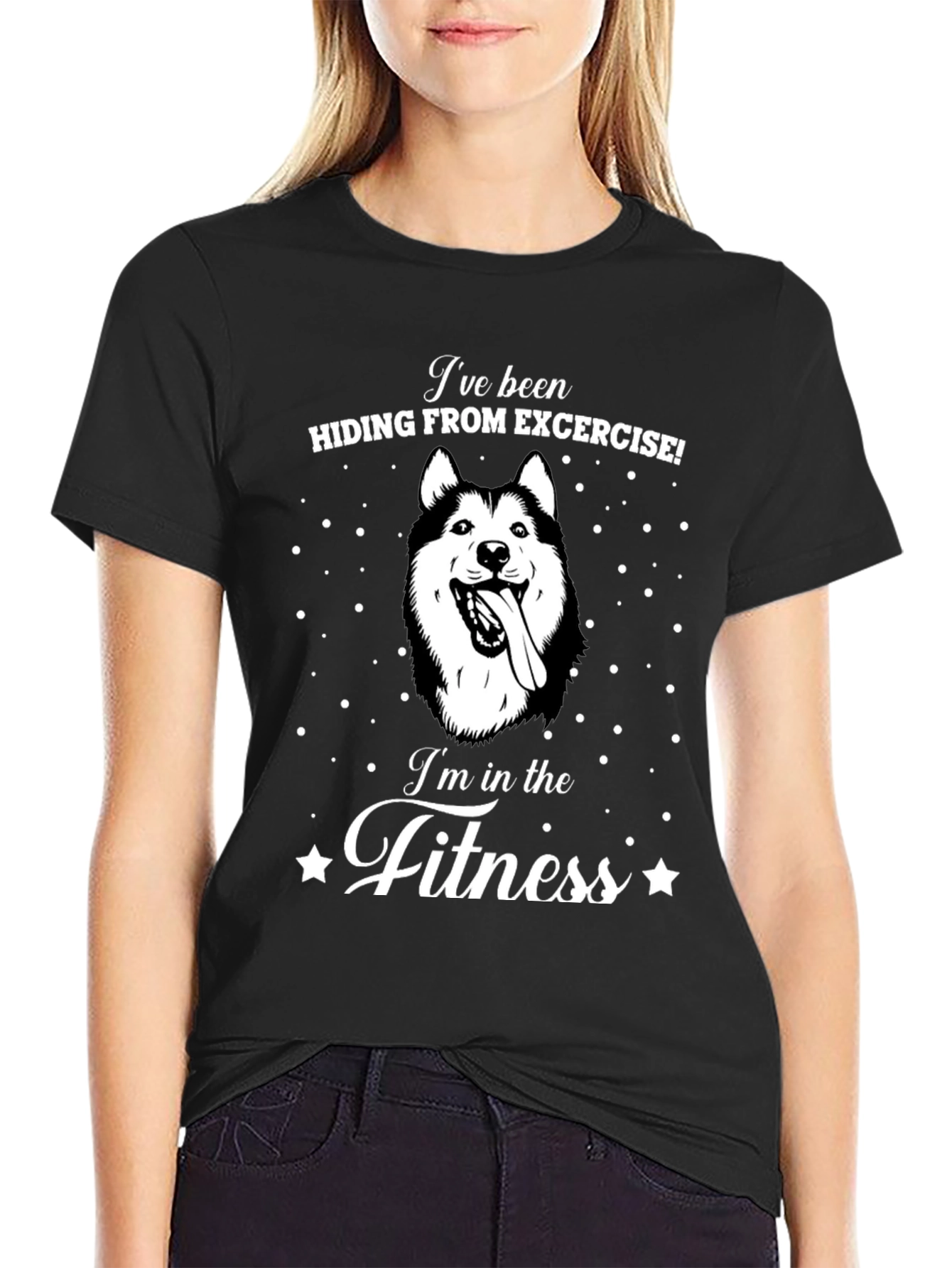 Funny Dog T-Shirt - Fitness Humor Tee