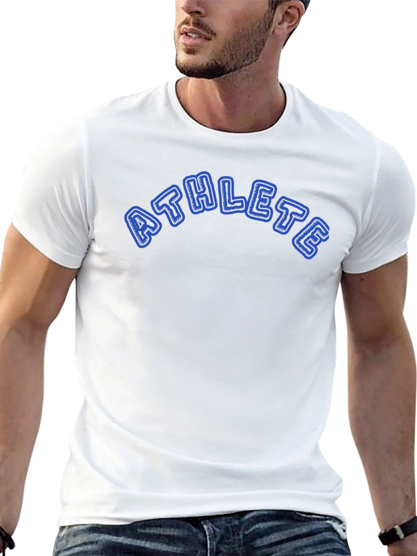Athlete Graphic T-Shirt - Stylish Activewear
