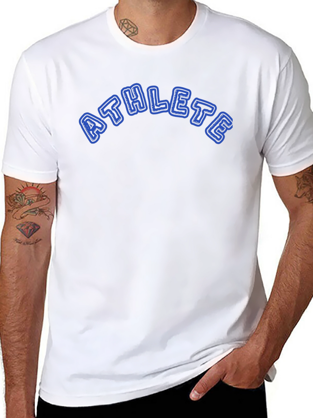 Athlete Graphic T-Shirt - Stylish Activewear